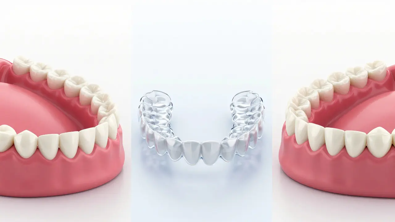 Porovnání léčebných metod: keramické fazety, Invisalign a kompozitní výplně
